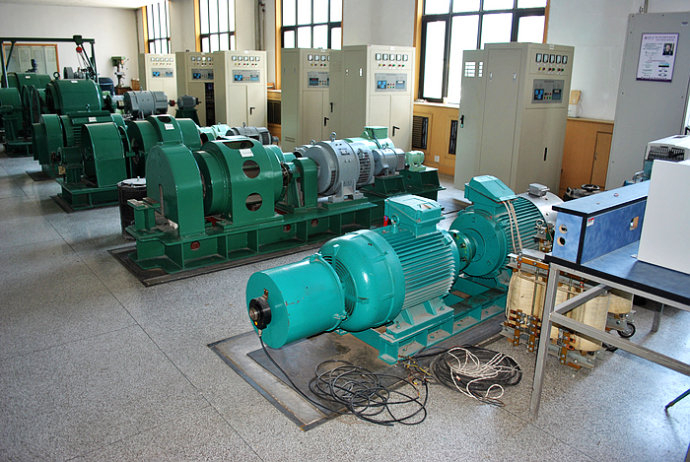 鹤城某热电厂使用我厂的YKK高压电机提供动力